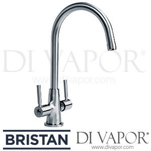 Bristan MZ SNK EF BN Monza Sink Mixer - Brushed Nickel Kitchen Tap Spare Parts
